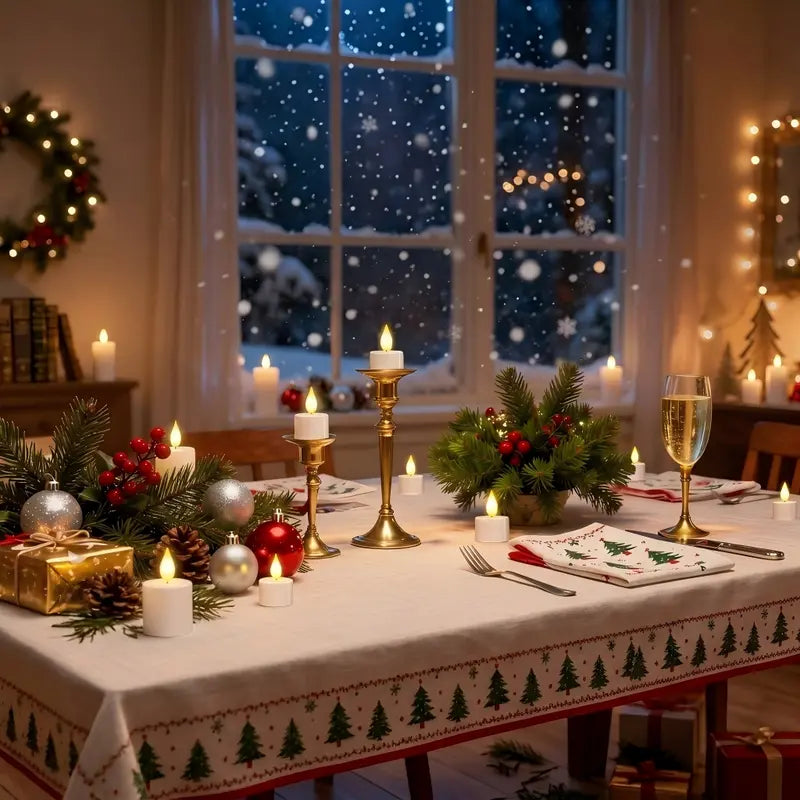 🕯️12pcs Rechargeable Flameless Tealight Candle with Remote Control, Charging Station🕯️