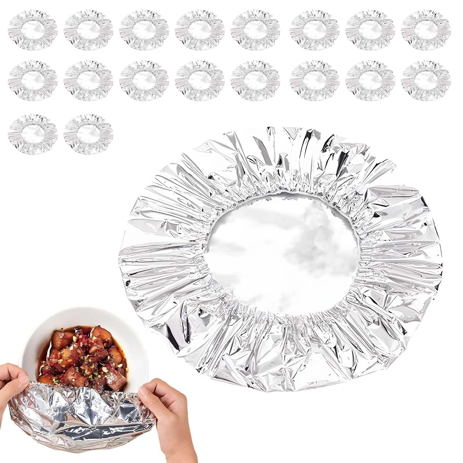 Reusable Insulated Aluminum Foil Food Covers