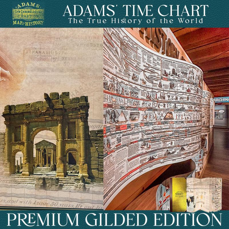 📚Deluxe Edition Adams Time Chart 3.0 – Illustrated Bible Study Guid📚