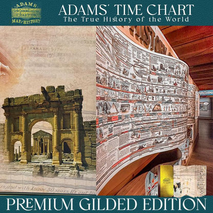📚Deluxe Edition Adams Time Chart 3.0 – Illustrated Bible Study Guid📚