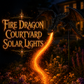 Dragon Flame Solar Garden Lights