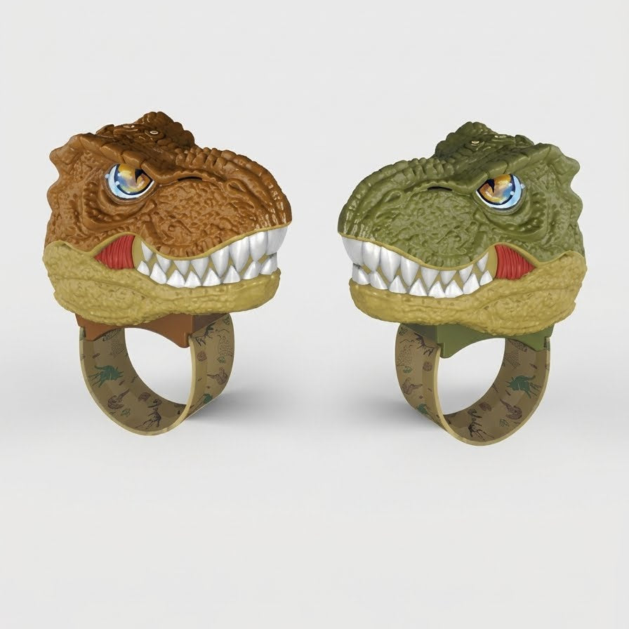 2-Pack Kids Walkie Talkies – Up to 4 Players, 3280FT Range, Fun Dinosaur & Spider Wrist Toys