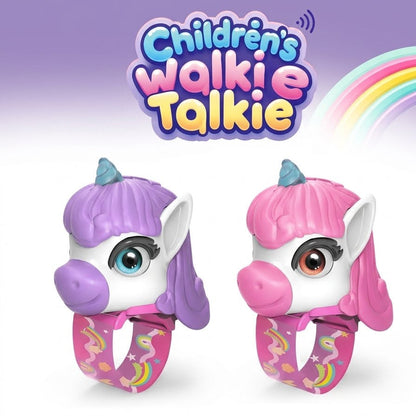 2-Pack Kids Walkie Talkies – Up to 4 Players, 3280FT Range, Fun Dinosaur & Spider Wrist Toys