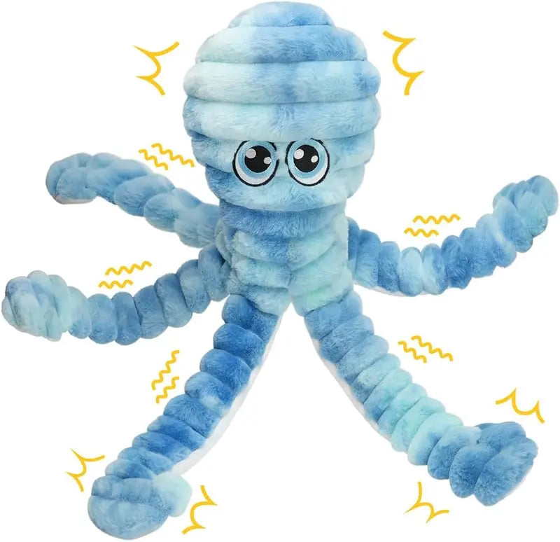 🐶 27" Jumbo Squeaky Octopus Dog Toy – Perfect for Tugging, Fetching & Solo Play🐙