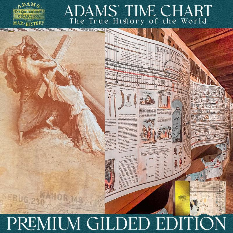 📚Deluxe Edition Adams Time Chart 3.0 – Illustrated Bible Study Guid📚