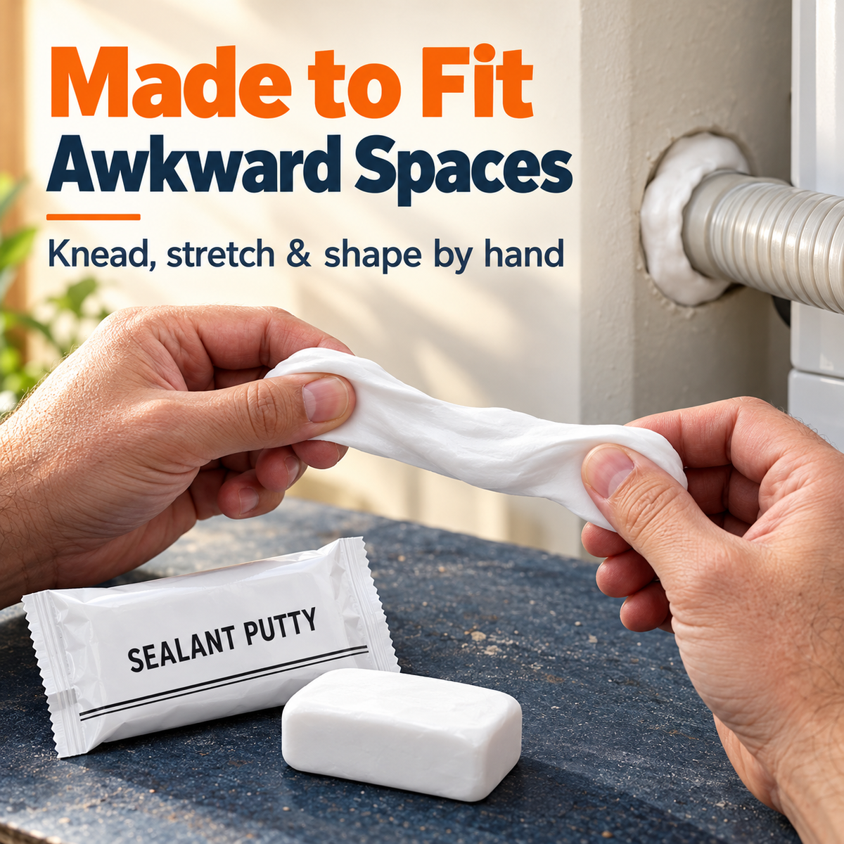 10-Pcs Moldable Sealant Putty – Waterproof Gap Filler & Pest Barrier