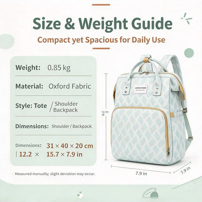 🎒 Lightweight & Stylish: The Ultimate Everyday Diaper Backpack for Modern Moms 👶
