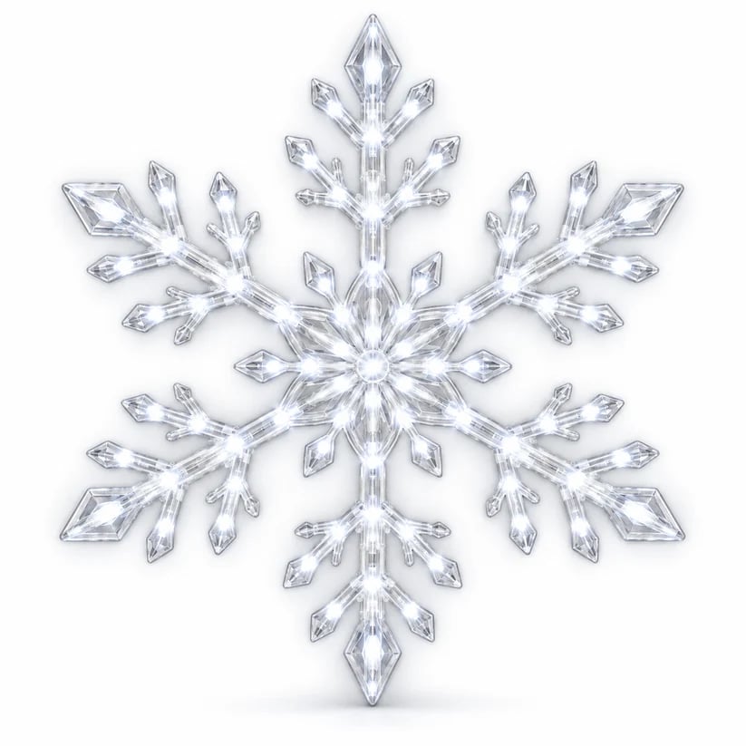Turn Any Room Into a Magical Winter Wonderland: The Viral Remote-Controlled Glowing Snowflakes ❄️✨