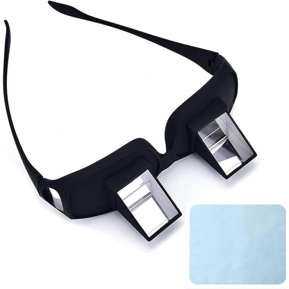 👓 90° Prism Reading Glasses – Read Comfortably While Lying Down! 📖