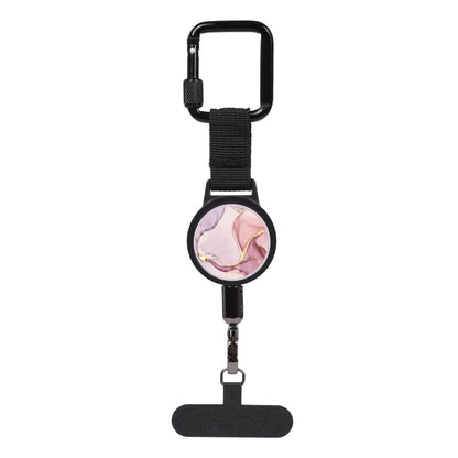 Retractable Steel Tether with Locking Carabiner – Secure Your Phone, Keys & Essentials Anywhere