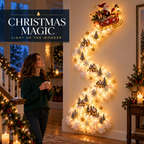 Christmas Magic Trail Wall Light – Turn Walls Into Holiday Wonder
