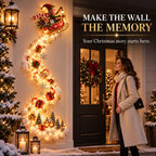 Christmas Magic Trail Wall Light – Turn Walls Into Holiday Wonder