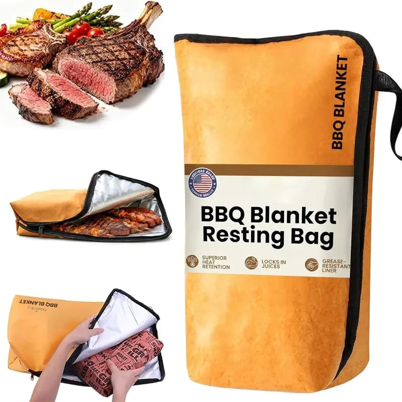 Insulated BBQ Resting Bag – 5-Layer Heat Retention for Brisket, Ribs & Smoked Meat