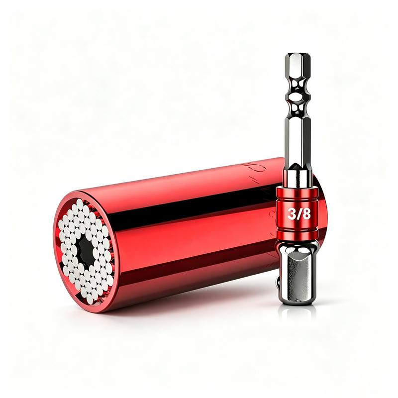 🔧Multifunctional socket tool—automatically adapts to and grips fasteners of various shapes🔧