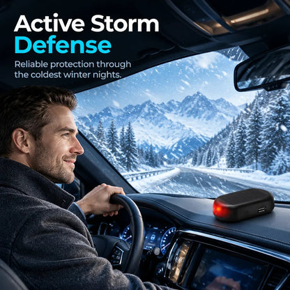 🚗❄️ Electromagnetic frost and snow remover – Effective protection for the car during winter