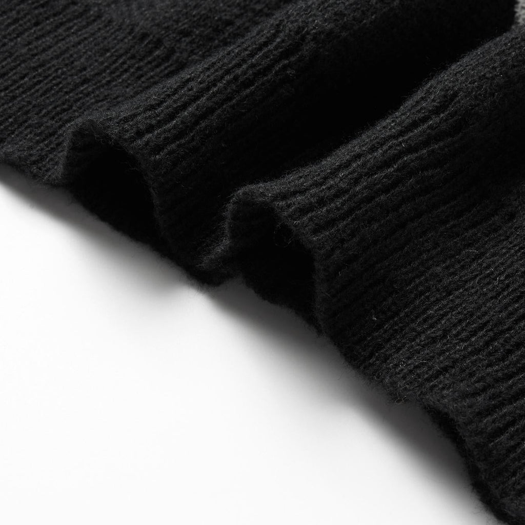 Skeleton Ribcage Oversized Knit Button Cardigan