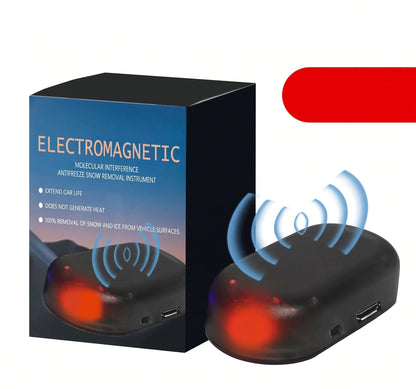 🚗❄️ Electromagnetic frost and snow remover – Effective protection for the car during winter