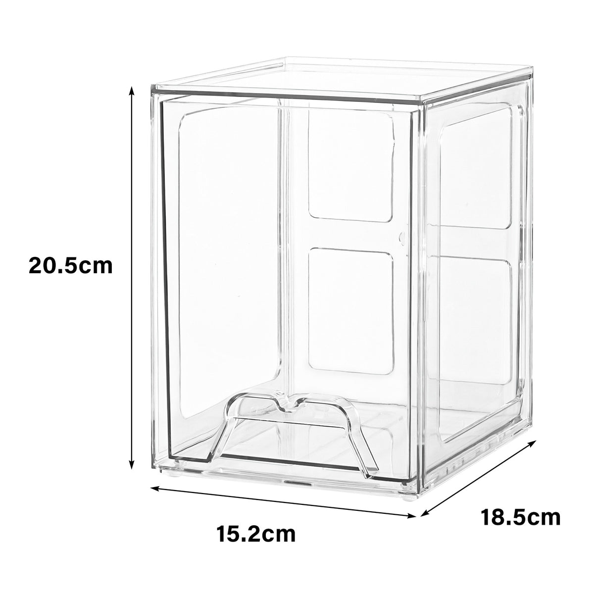 Clear Stackable Storage Drawers