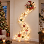3D Glowing Christmas Wall Decorations - Christmas Magic on the Wall
