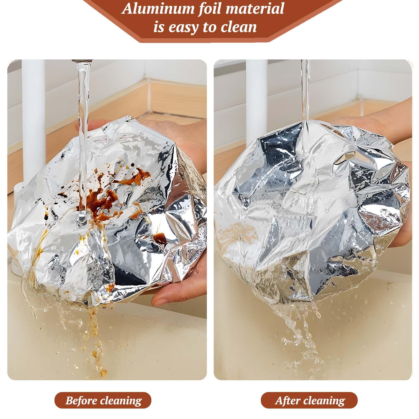Reusable Insulated Aluminum Foil Food Covers