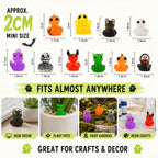 👻 Mini Glow Halloween Figures — Tiny Spooky Resin Decorations ( 30pcs! )