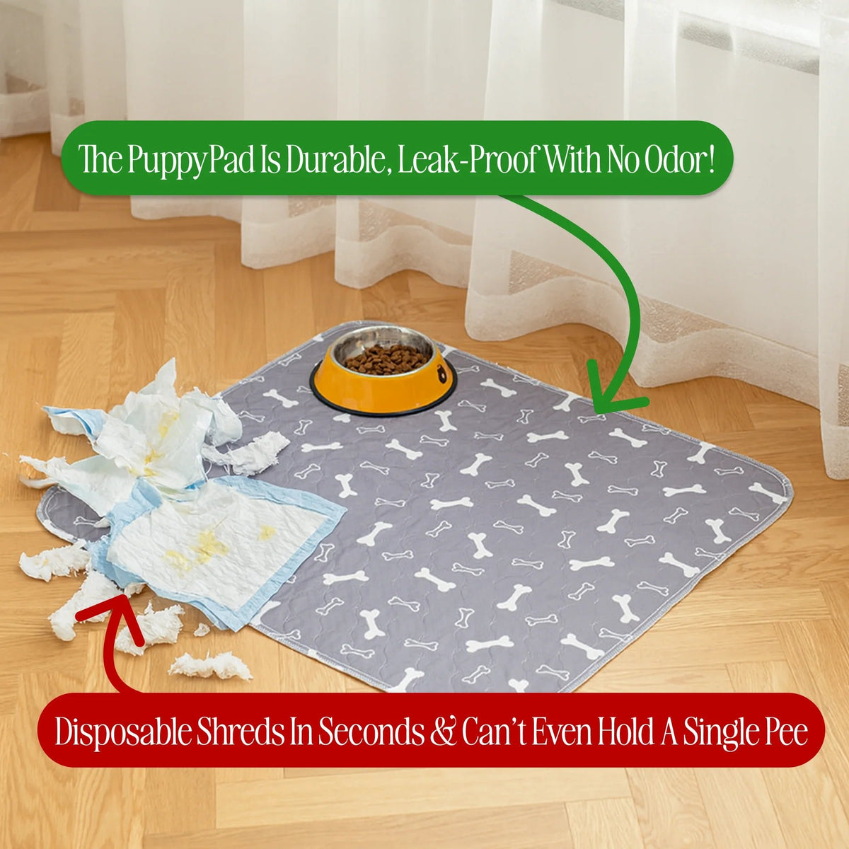 🎉🎉49% OFF This Week Promotions🐶PuppyPad: stylish, super absorbent & reusable for a cleaner home.