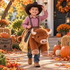 Kids Ride-On Cowboy Bull Halloween Costume