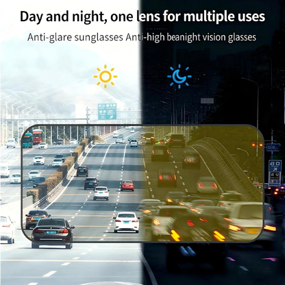 🚗2-in-1 Adjustable Dual-Lens Anti-Glare Car Sun Visor — Safer Driving🚗