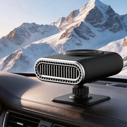 🚗 12V Portable Car Heater & Windshield Defogger – Adjustable Airflow, Heat & Fan Modes for Compatible Cars & Trucks