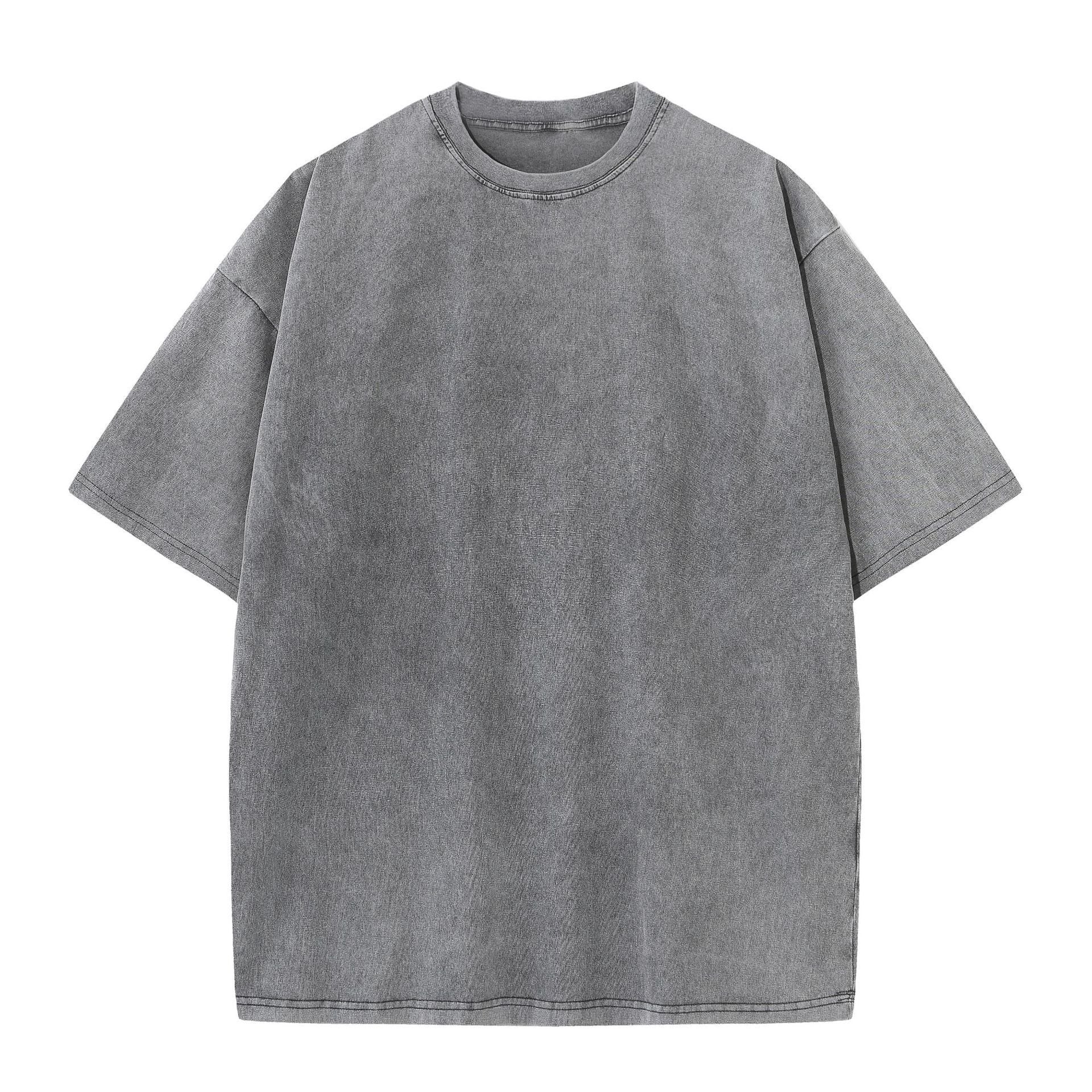 ⚡Hot Sales 49% OFF🔥4 Pack Oversized Tshirts for Men Gym Vintage Heavyweight T Shirts Cotton Workout Acid Wash Baggy Tees