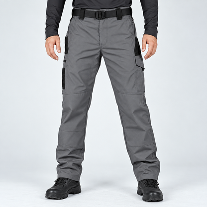 Men's All-Terrain Stretch Utility Cargo Pants - Water-Resistant & Lightweight Outdoor Trousers