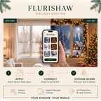 Magic Window Film: Transform Any Window Into a Breathtaking Christmas Scene 🎄✨