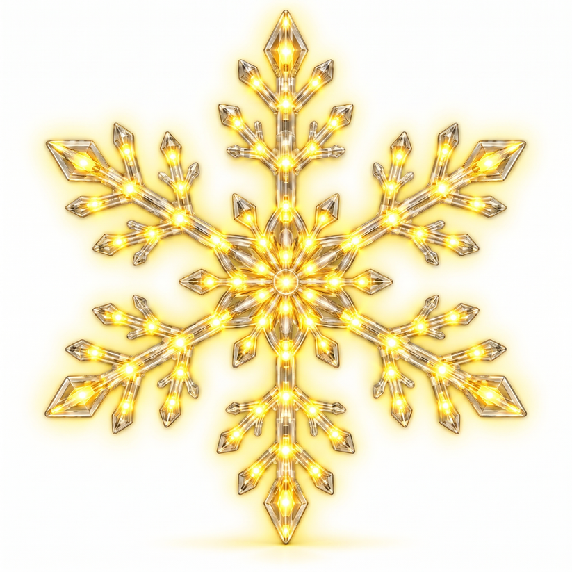 Turn Any Room Into a Magical Winter Wonderland: The Viral Remote-Controlled Glowing Snowflakes ❄️✨