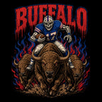 Vintage Football Graphic Crewneck Sweatshirt