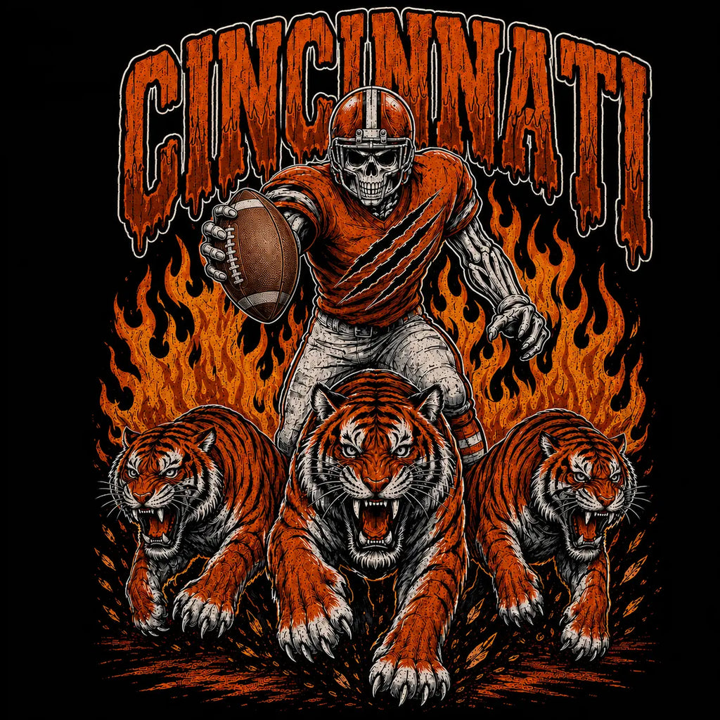 Vintage Football Graphic Crewneck Sweatshirt