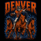 Vintage Football Graphic Crewneck Sweatshirt