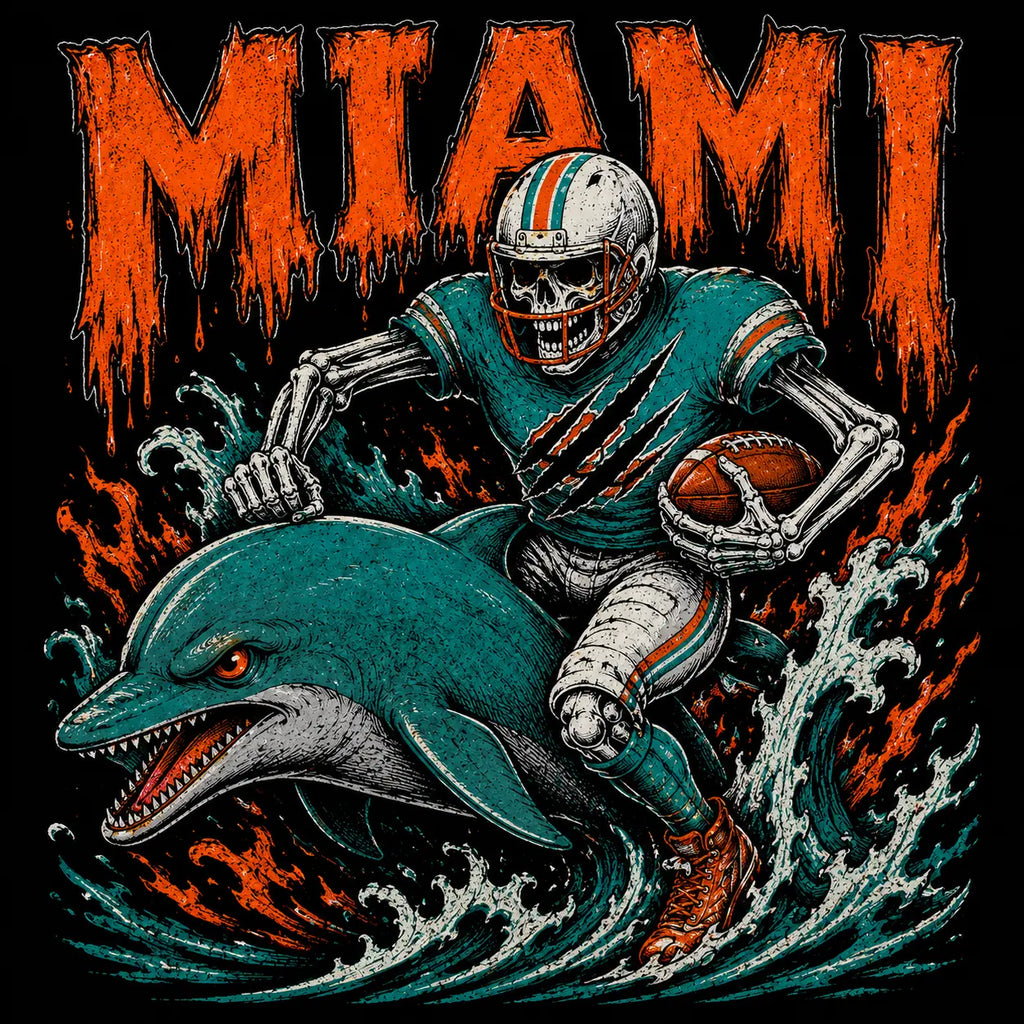 Vintage Football Graphic Crewneck Sweatshirt