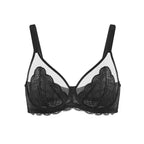Full-Coverage Lace Minimizer Underwire Bra