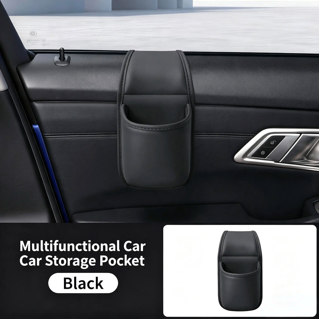 Multifunctional Car Door Storage Pocket