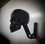 Skull Motorcycle Helmet Wall Mount