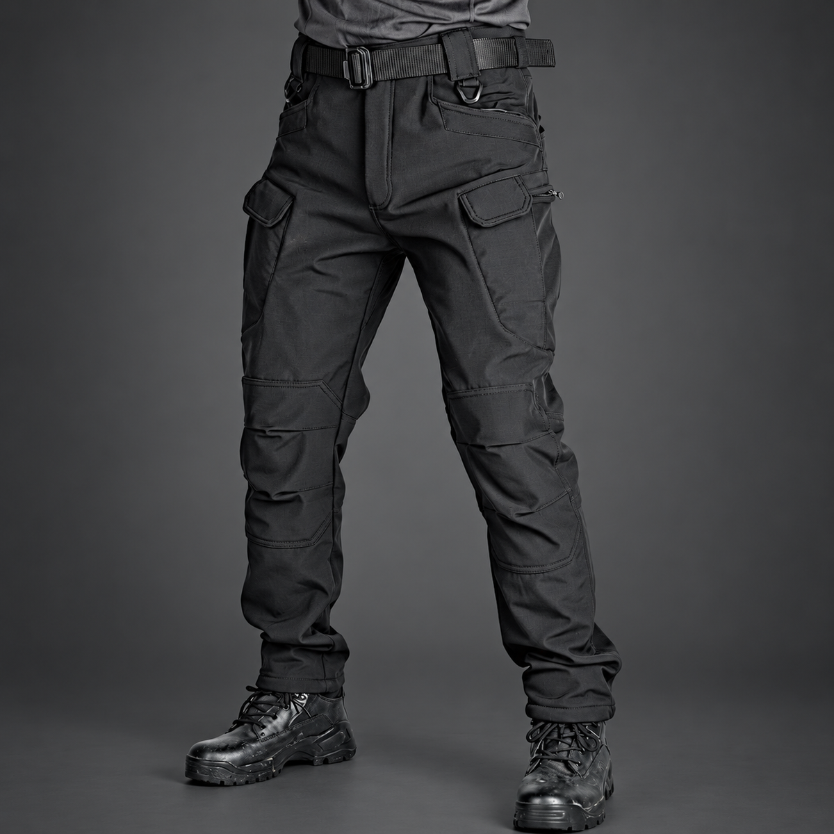 Men’s Fleece-Lined Tactical Cargo Pants