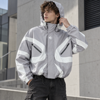 Men's Futuristic Techwear Windbreaker