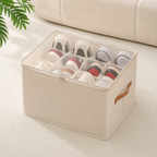 Collapsible Plastic Shoe and Pants Storage Organizer Box