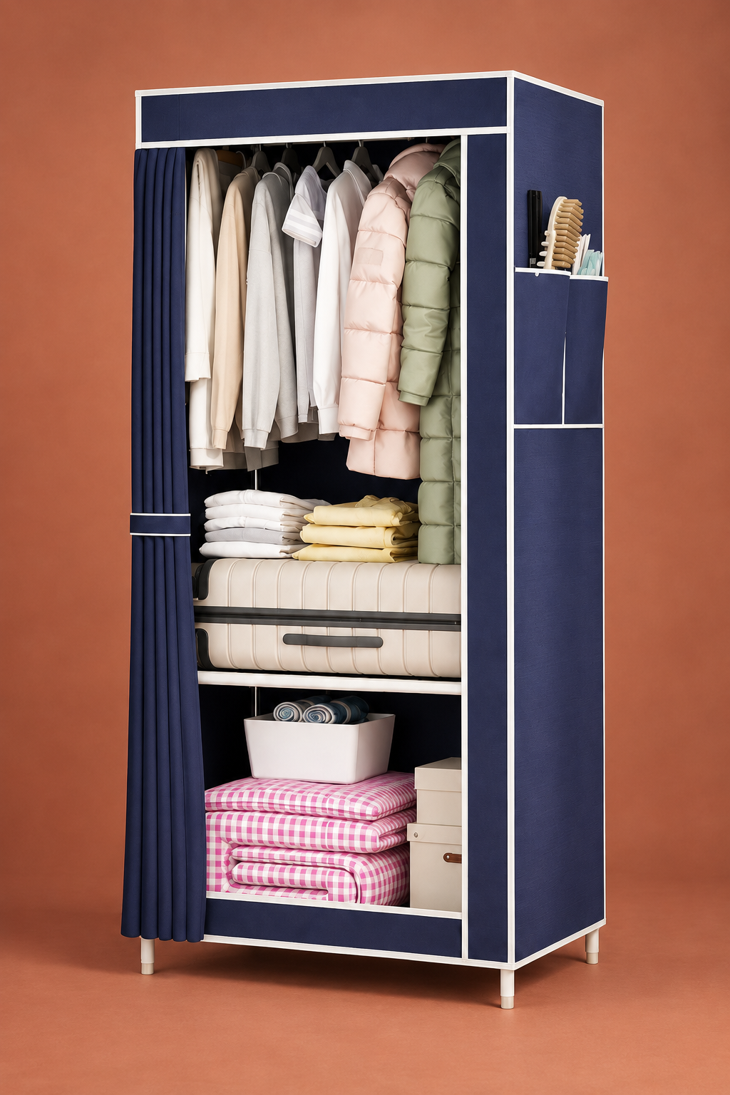 Compact Portable Closet Organizer